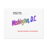 gay marrriage/equality postcards