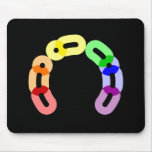 Gay Morse Code Arc Mousepad