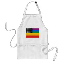 Gay Pride Flag Apron