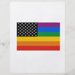 Gay Pride Flag Flyer Design