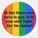 Gay Pride Flag / Rainbow Flag, Gay Rights Sticker