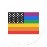 Gay Pride Flag stickers