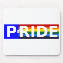 Gay Pride Mouse Pads