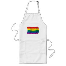 Gay Pride Movement Flag Apron