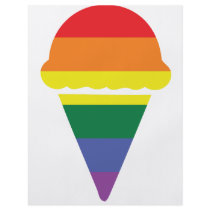 Gay Pride Rainbow Icecream Flyers