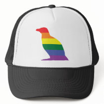 Gay Pride Rainbow Penguin Hat