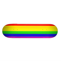Gay Pride Skate Board