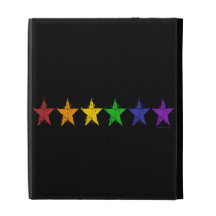 Gay Pride Stars iPad Case