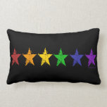 Gay Pride Stars Pillows