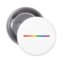 Gay Pride Stripe Button