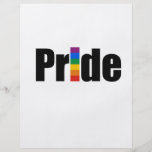 Gay Pride T-shirt Flyers