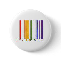 Gay Rainbow Barcode 2 Pins