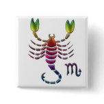 Gay Scorpio Button