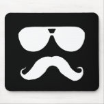 Gay Stache Mouse Pad