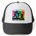 Gay, Straight, Bi, Transgendered, we love you hats