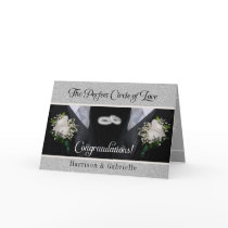 Gay Wedding Congratulations Personalised Card