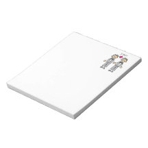 Gay Wedding Groom Memo Pad
