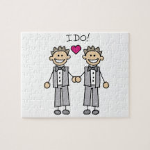 Gay Wedding Groom Puzzles