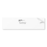 GAYBY (definition) bumper stickers