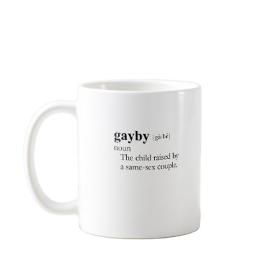 GAYBY (definition) Mug by gay_pride