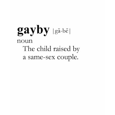 GAYBY (definition) T Shirts by gay_pride
