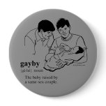 GAYBY (Gay) buttons