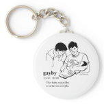 GAYBY (Gay) keychains