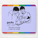 GAYBY (Gay) mousepads