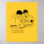 GAYBY (Gay) posters