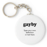 GAYBY keychains