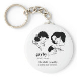 GAYBY (Lesbian) keychains