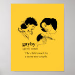 GAYBY (Lesbian) posters
