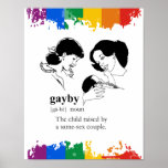 GAYBY (Lesbian) posters