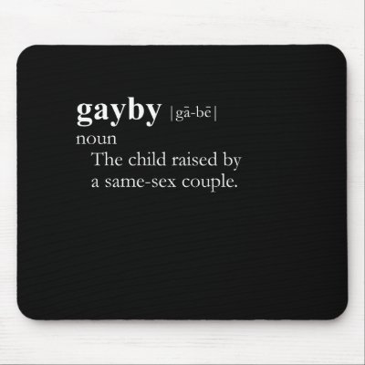 GAYBY MOUSEPAD by gay_pride