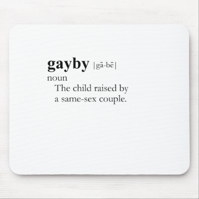 GAYBY MOUSEPAD by gay_pride
