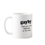 GAYBY mugs