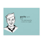 GAYBY postcards