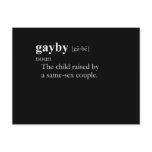 GAYBY postcards