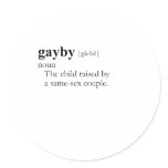 GAYBY stickers