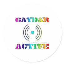 Gaydar Active II Sticker
