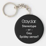 Gaydar Key Chain