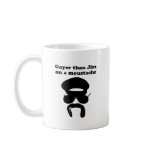 Gayer than Jizz on a moustache Coffee Mugs
