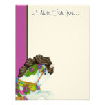 Gayle A Note For You! Flat Note Cards Personalized Invite
