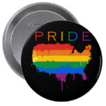 Gaymerican Pride Button