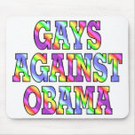 Gays against Obama Mouse Pads