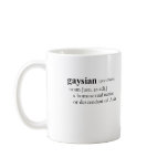 GAYSIAN (definition) Mug