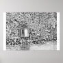Gazebo by the lake poster