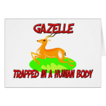 Gazelle trapped in a human body