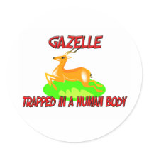 Gazelle trapped in a human body
