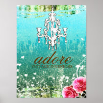 GC Adore Vintage Poster